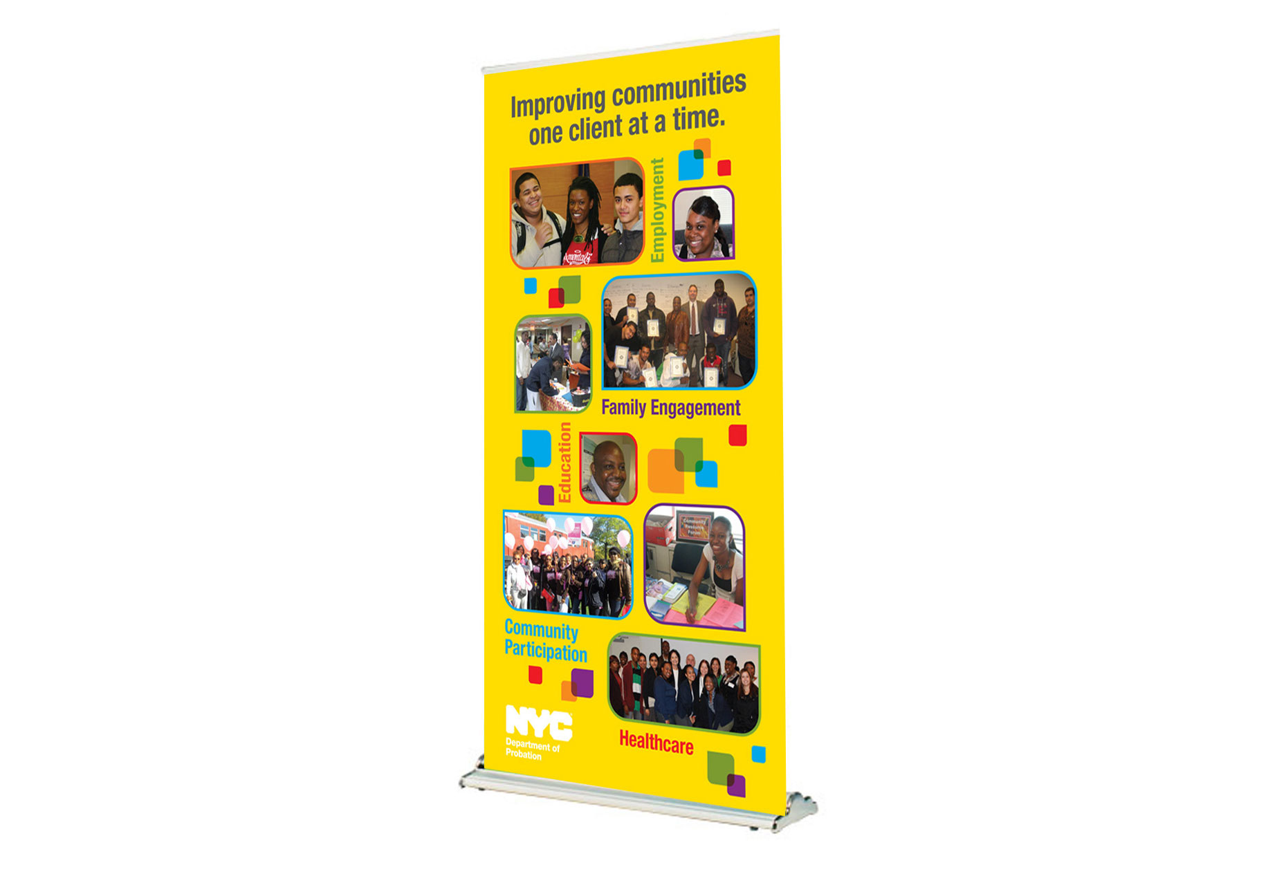 Banner stand design